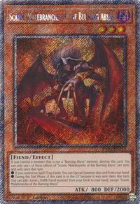 Scarm, Malebranche of the Burning Abyss (Platinum Secret Rare) #RA04-EN233