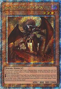 Scarm, Malebranche of the Burning Abyss (Quarter Century Secret Rare) #RA04-EN233