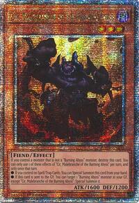 Cir, Malebranche of the Burning Abyss (Quarter Century Secret Rare) #RA04-EN235