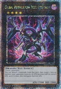 Dark Rebellion Xyz Dragon (Quarter Century Secret Rare) #RA04-EN237