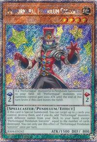 Performapal Pendulum Sorcerer (Platinum Secret Rare) #RA04-EN242