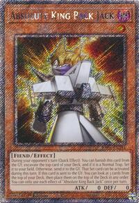 Absolute King Back Jack (Platinum Secret Rare) #RA04-EN244