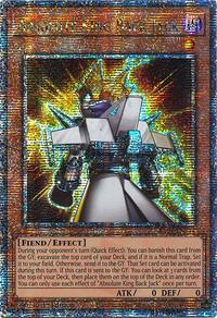 Absolute King Back Jack (Quarter Century Secret Rare) #RA04-EN244