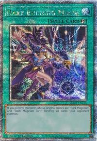 Dark Burning Magic (Quarter Century Secret Rare) #RA04-EN246