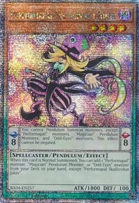 Performapal Skullcrobat Joker (Quarter Century Secret Rare) #RA04-EN257