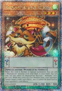 Majespecter Raccoon - Bunbuku (Quarter Century Secret Rare) #RA04-EN259