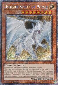 Dragon Spirit of White (Platinum Secret Rare) #RA04-EN265