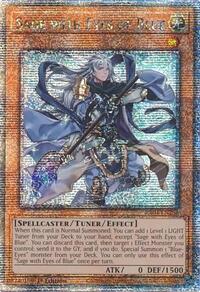 Sage with Eyes of Blue (Quarter Century Secret Rare) #RA04-EN266