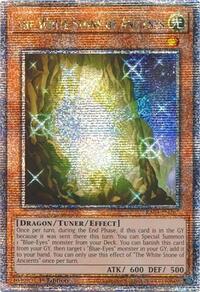 The White Stone of Ancients (Quarter Century Secret Rare) #RA04-EN267