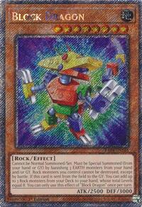 Block Dragon (Platinum Secret Rare) #RA04-EN268