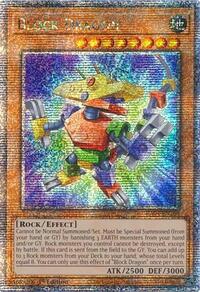 Block Dragon (Quarter Century Secret Rare) #RA04-EN268