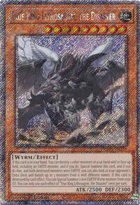 True King Lithosagym, the Disaster (Platinum Secret Rare) #RA04-EN275