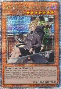 SPYRAL Master Plan (Quarter Century Secret Rare) #RA04-EN276