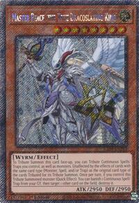 Master Peace, the True Dracoslaying King (Platinum Secret Rare) #RA04-EN283