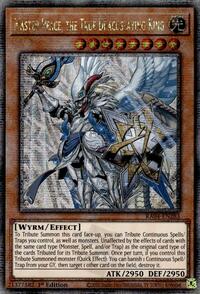 Master Peace, the True Dracoslaying King (Quarter Century Secret Rare) #RA04-EN283