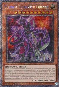 Ultimate Conductor Tyranno (Platinum Secret Rare) #RA04-EN287