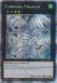 Tornado Dragon (Quarter Century Secret Rare) #RA04-EN289
