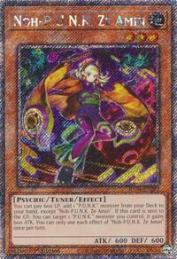 Noh-P.U.N.K. Ze Amin (Platinum Secret Rare) #RA04-EN293