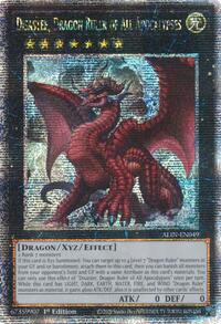 Disaster, Dragon Ruler of All Apocalypses (Quarter Century Secret Rare) #ALIN-EN049
