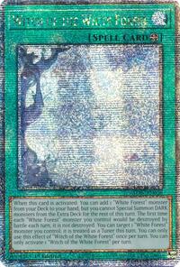 Witch of the White Forest (Quarter Century Secret Rare) #ALIN-EN058