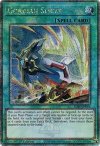Gordian Slicer (Quarter Century Secret Rare) #ALIN-EN066