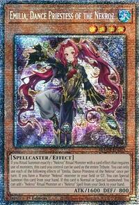 Emilia, Dance Priestess of the Nekroz (Starlight Rare) #BLMM-EN025