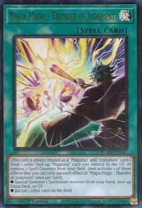 Magia Magic - Thunder of Judgment #BLMM-EN047