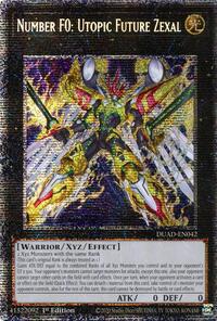 Number F0: Utopic Future Zexal (Starlight Rare) #DUAD-EN042