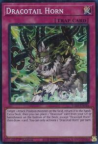 Dracotail Horn (Super Rare) #JUSH-EN010