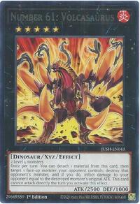 Number 61: Volcasaurus #JUSH-EN043