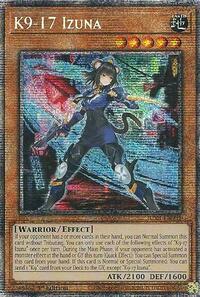 K9-17 Izuna (Starlight Rare) #JUSH-EN031