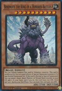 Behemoth the King of a Hundred Battles (Super Rare) #JUSH-EN050
