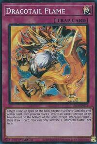 Dracotail Flame (Super Rare) #JUSH-EN011
