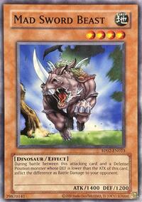 Mad Sword Beast #RP02-EN023