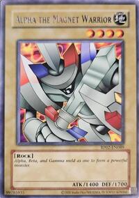 Alpha The Magnet Warrior #RP02-EN089