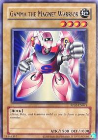 Gamma The Magnet Warrior #RP02-EN091
