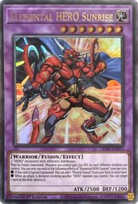 Elemental HERO Sunrise (2020 Date Reprint) #LED6-EN012