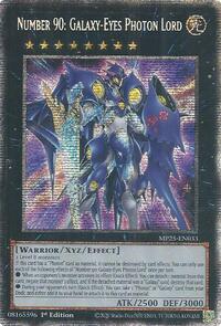 Number 90: Galaxy-Eyes Photon Lord #MP25-EN033