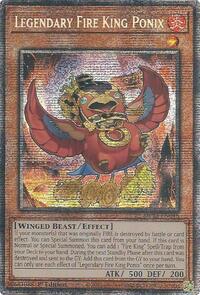 Legendary Fire King Ponix #MP25-EN048