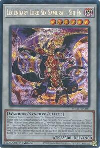Legendary Lord Six Samurai - Shi En #MP25-EN107