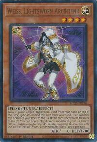 Weiss, Lightsworn Archfiend #MP25-EN186