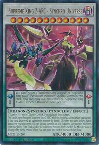 Supreme King Z-ARC - Synchro Universe #MP25-EN207