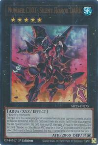 Number C101: Silent Honor DARK #MP25-EN275