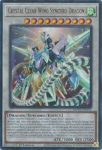 Crystal Clear Wing Synchro Dragon #MP25-EN276