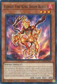 Cursed Fire King Doom Burst #MP25-EN436