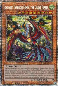 Radiant Typhoon Fonix, the Great Flame (Starlight Rare) #DOOD-EN017