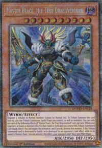 Master Peace, the True Dracoverlord (Starlight Rare) #DOOD-EN018