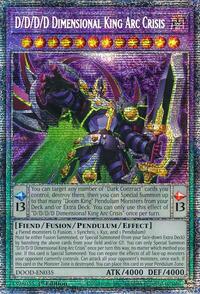 D/D/D/D Dimensional King Arc Crisis (Starlight Rare) #DOOD-EN035