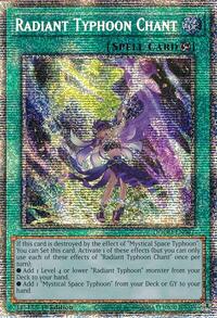 Radiant Typhoon Chant (Starlight Rare) #DOOD-EN061