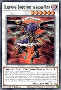 Blackwing - Boreastorm the Wicked Wind #L5DD-ENC34